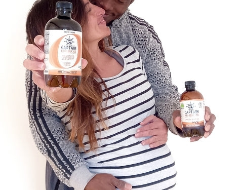 gutsy captain kombucha gravidez