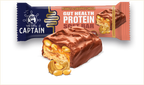 Barras Proteicas - Chocolate com Amendoins e Crocantes 12x45g (GUTsy Captain GUT HEALTH &  PROTEIN SOFT BAR)