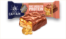 GUTsy Captain GUT HEALTH &  PROTEIN SOFT BAR - Chocolate com Amendoins e Crocantes 12 x 45g