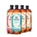 GUTsy Captain Kombucha Zero - Pack Multi-Sabor 4x1L