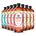 GUTsy Captain Kombucha Zero - Pack Multi-Sabor 8x1L