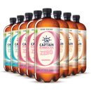 GUTsy Captain Kombucha Zero - Pack Multi-Sabor 8x1L