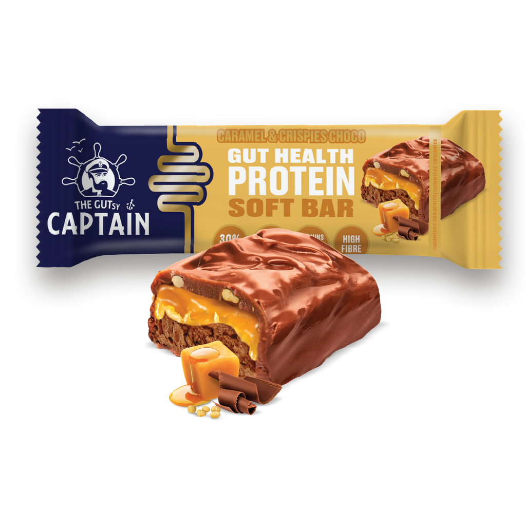 Barras Proteicas - Pack Multi-sabor 20x45g (GUTsy Captain GUT HEALTH &  PROTEIN SOFT BAR)