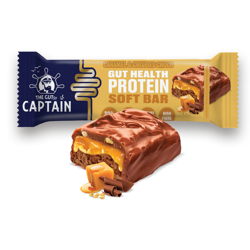 GUTsy Captain GUT HEALTH &  PROTEIN SOFT BAR - Pack Multi-sabor 12 x 50g