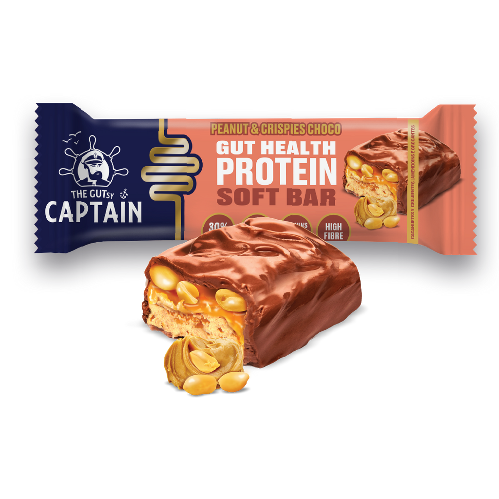 Barras Proteicas - Pack Multi-sabor 20x45g (GUTsy Captain GUT HEALTH &  PROTEIN SOFT BAR)