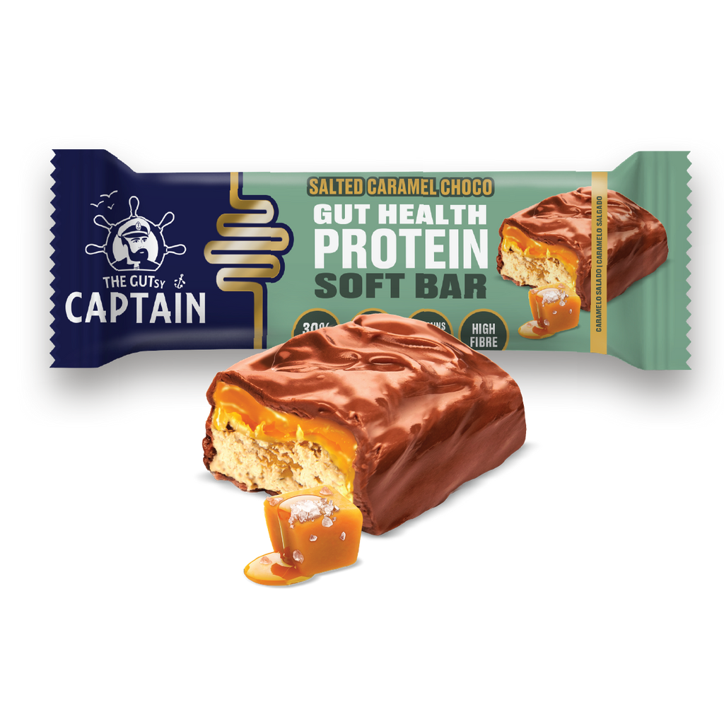 Barras Proteicas - Pack Multi-sabor 20x45g (GUTsy Captain GUT HEALTH &  PROTEIN SOFT BAR)