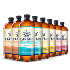 GUTsy Captain Kombucha - Pack Multi-Sabor 8x1L