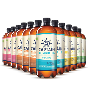 GUTsy Captain Kombucha - Pack Multi-Sabor 12x1L