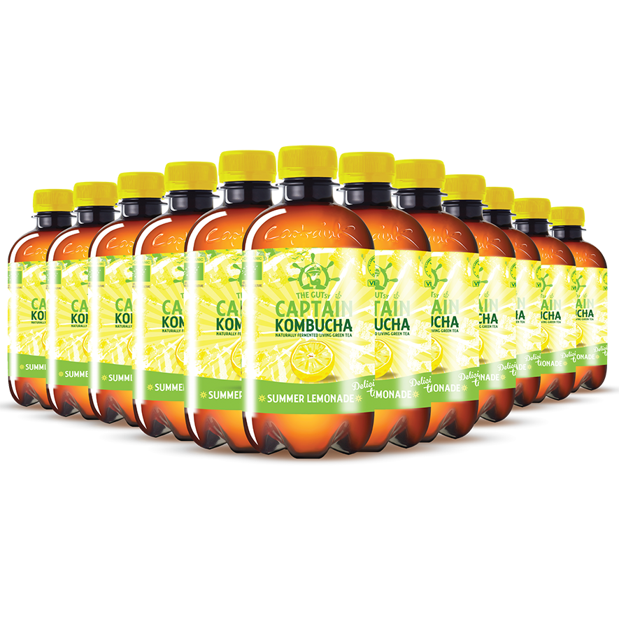 GUTsy Captain Kombucha Limonada - 12x400ml