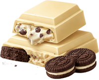Chocolate Branco com Cookies & Cream