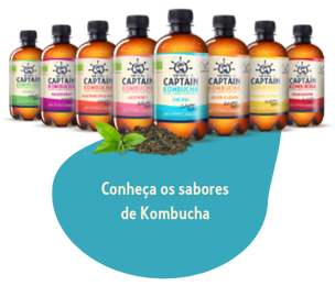 Garrafas de Kombucha