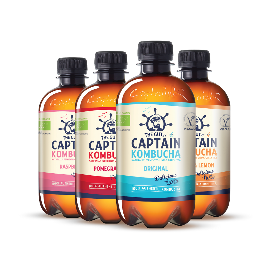 GUTsy Captain Kombucha - Pack Prova Multi-Sabor