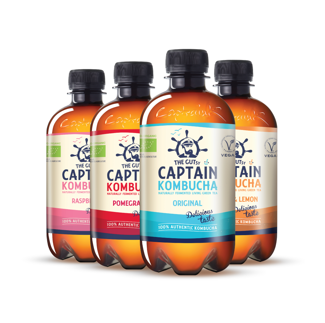 GUTsy Captain Kombucha - Pack Prova Multi-Sabor