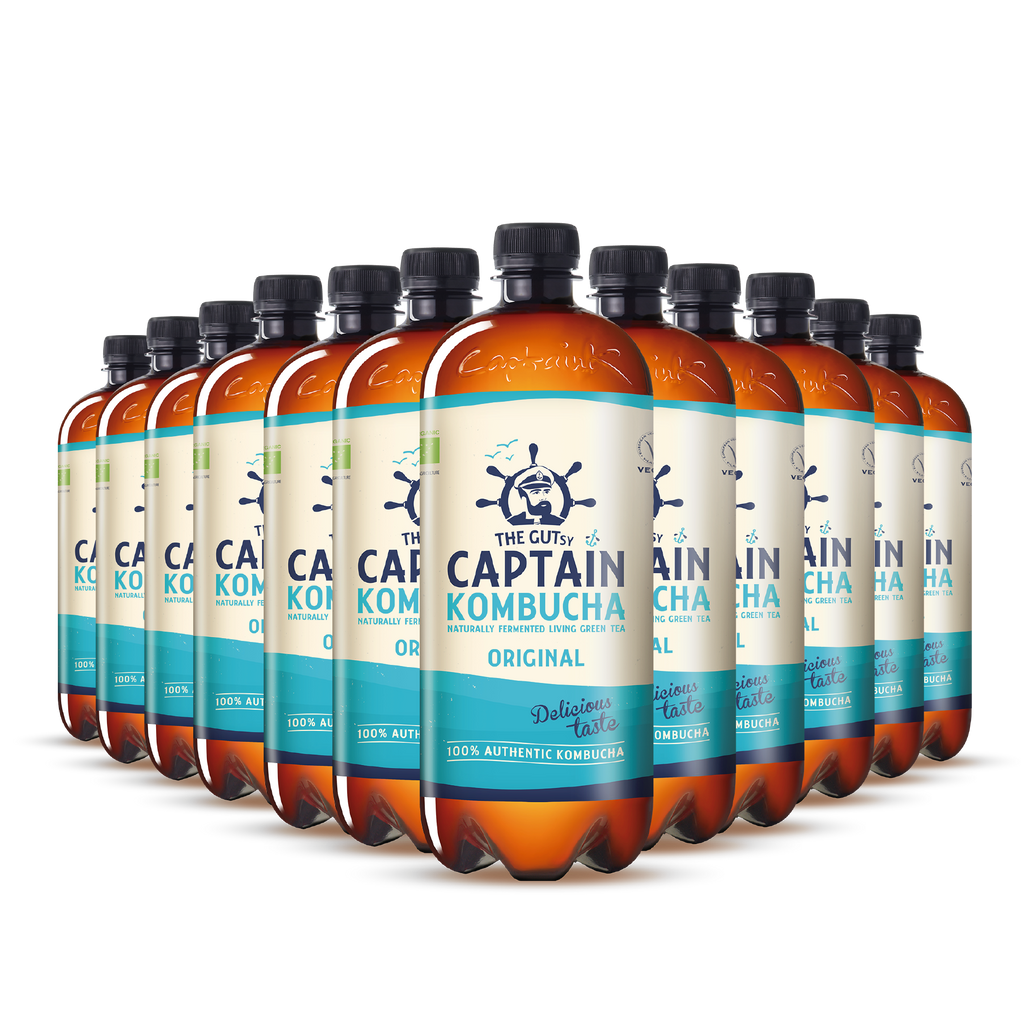 GUTsy Captain Kombucha Original 12x1L