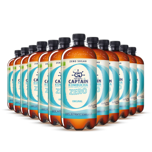 GUTsy Captain Kombucha Zero Original 12x1L