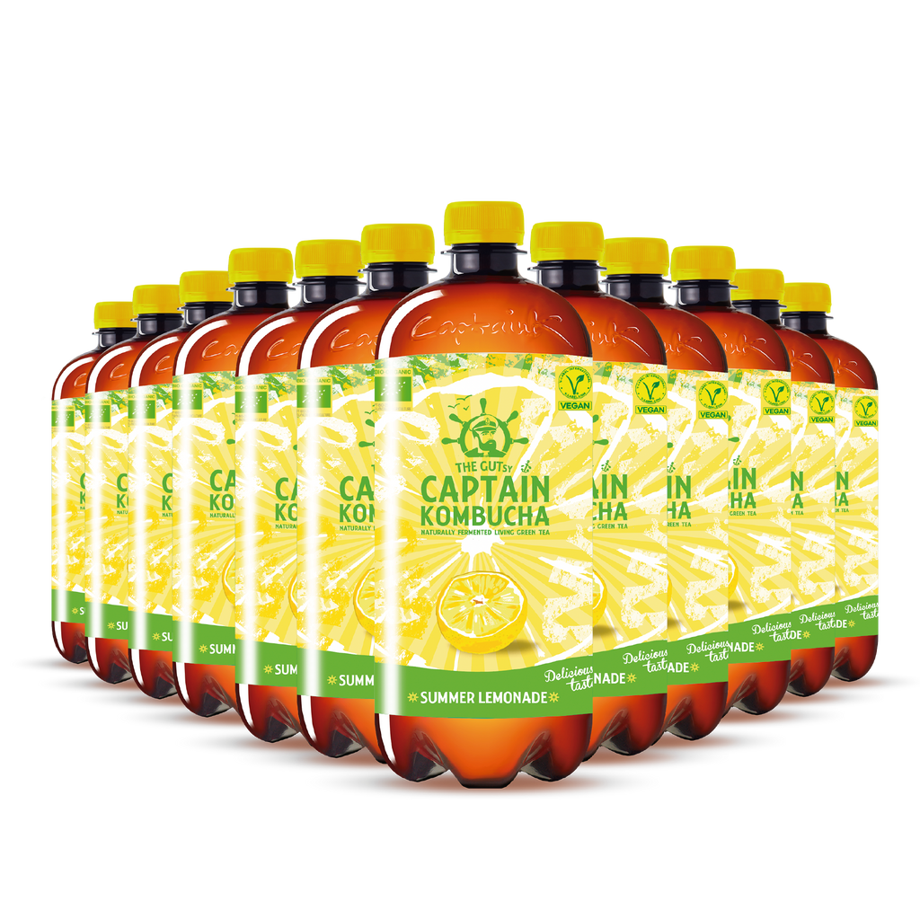 GUTsy Captain Kombucha Limonada - 12x1L