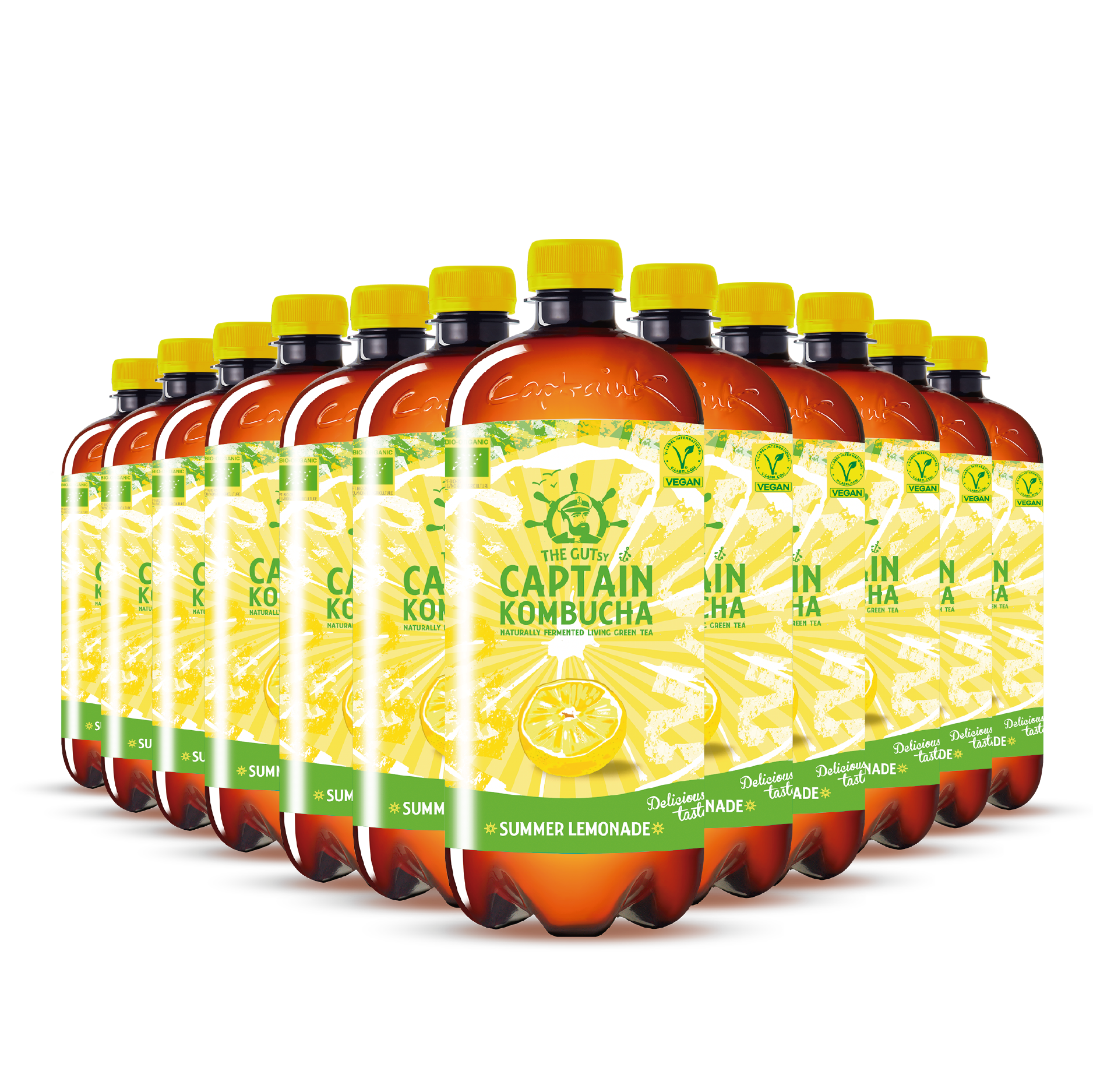 GUTsy Captain Kombucha Limonada - 12x1L