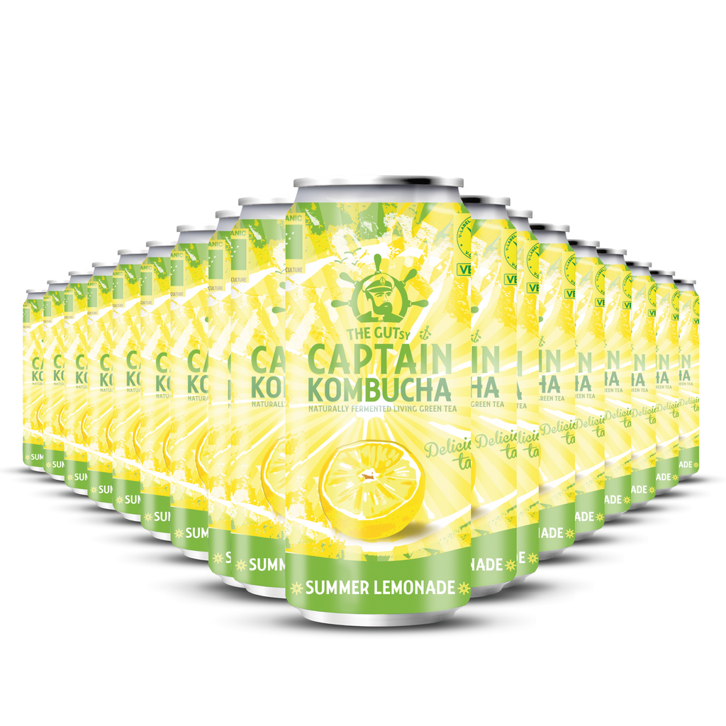 GUTsy Captain Kombucha Limonada 20x250mL