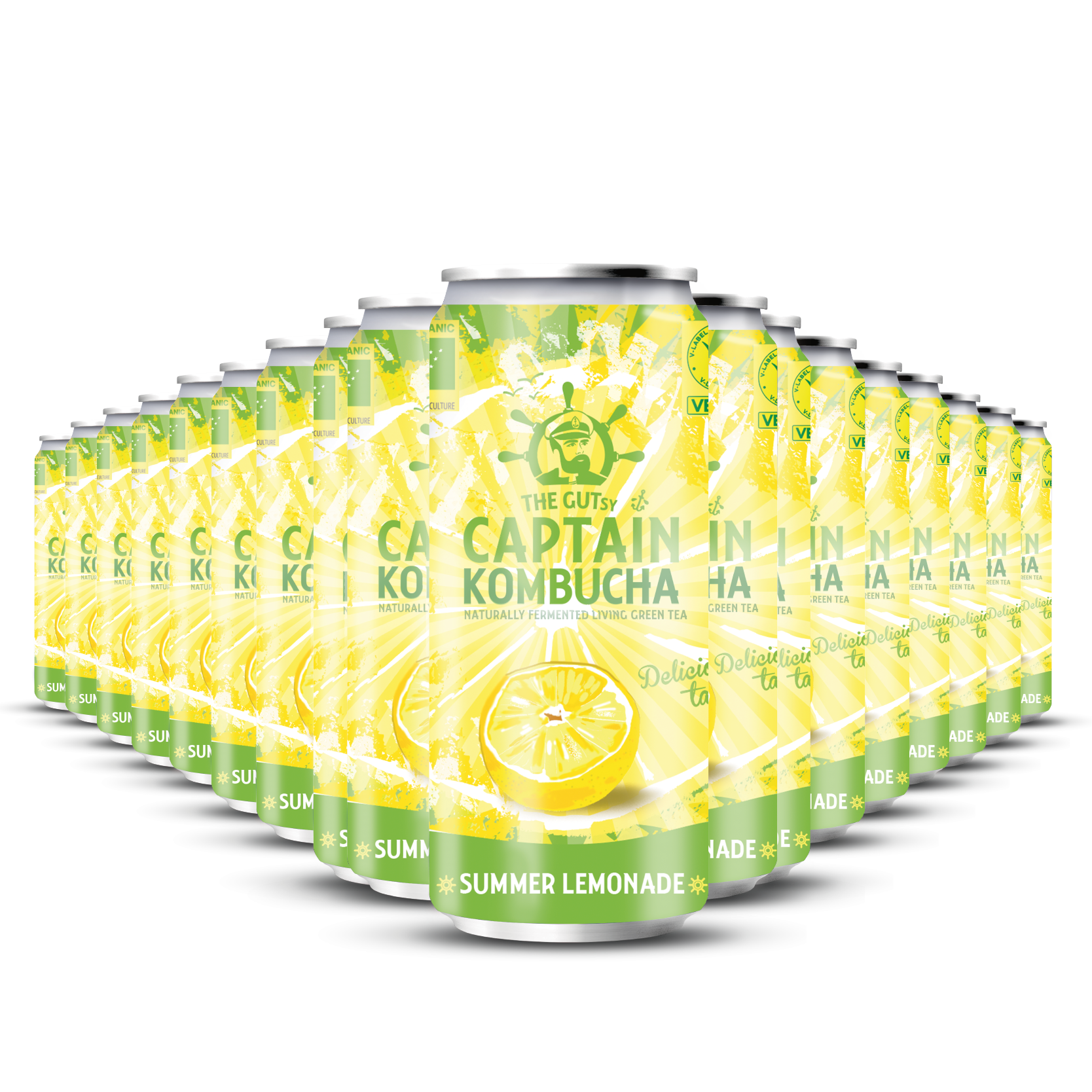 GUTsy Captain Kombucha Limonada 20x250mL