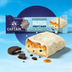 GUTsy Captain GUT HEALTH &  PROTEIN SOFT BAR - Cooekies & Cream 12x45g