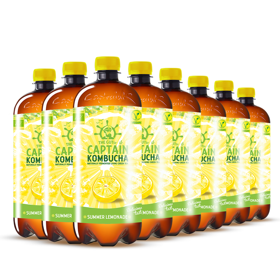 GUTsy Captain Kombucha Limonada - 12x1L