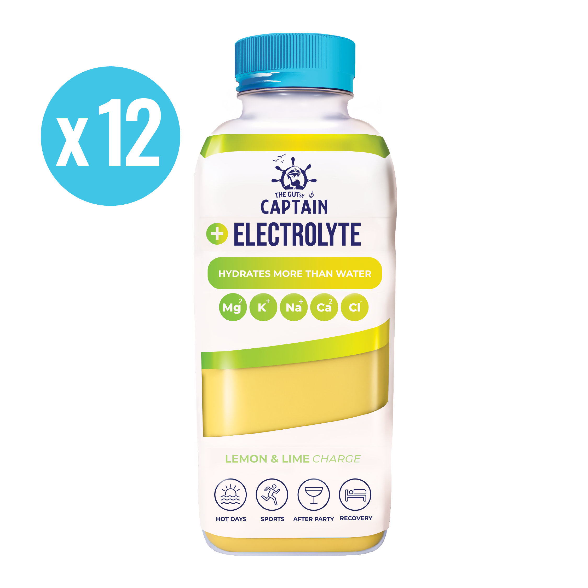 Electrolyte Lemon Lime 12x600ml