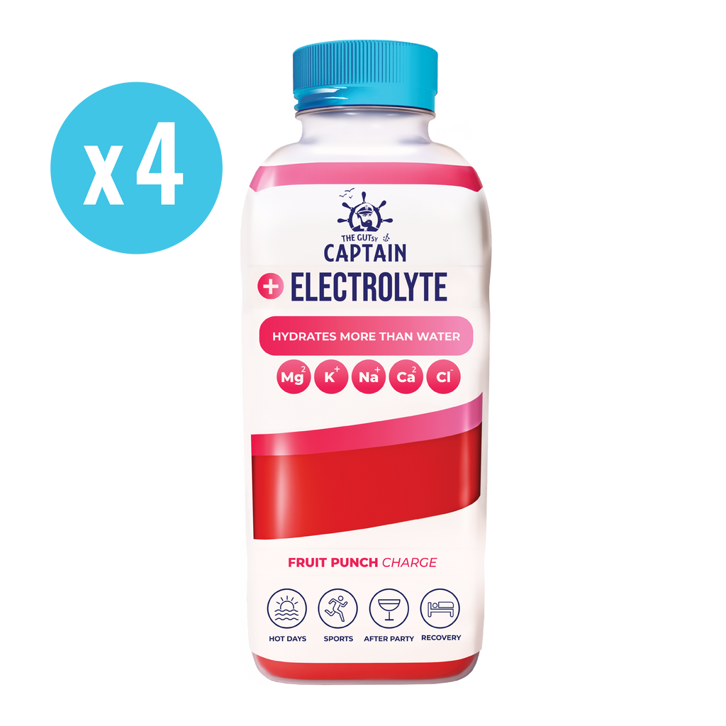 Electrolyte Fruit Punch 4x600ml
