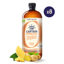 Kombucha Zero Gengibre e Limão 8x1L