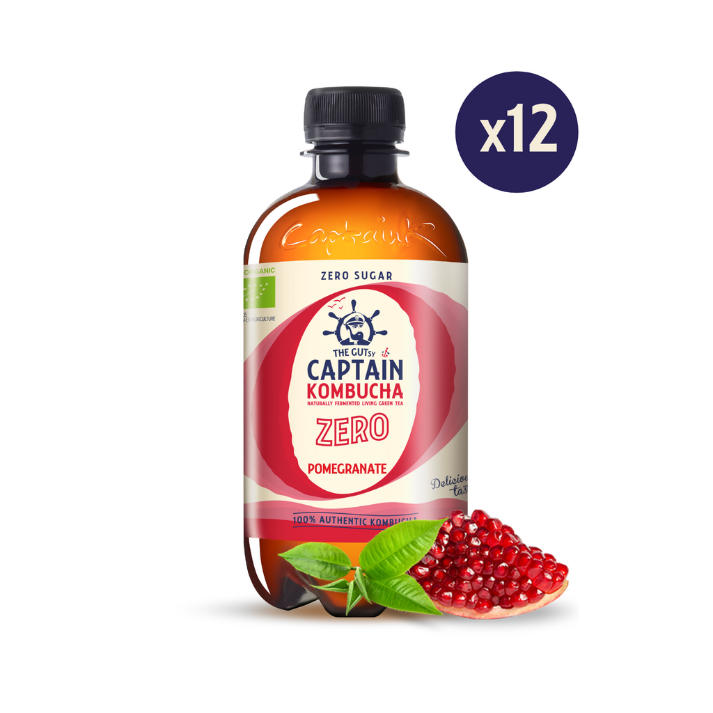 Kombucha Zero Romã 12x400mL