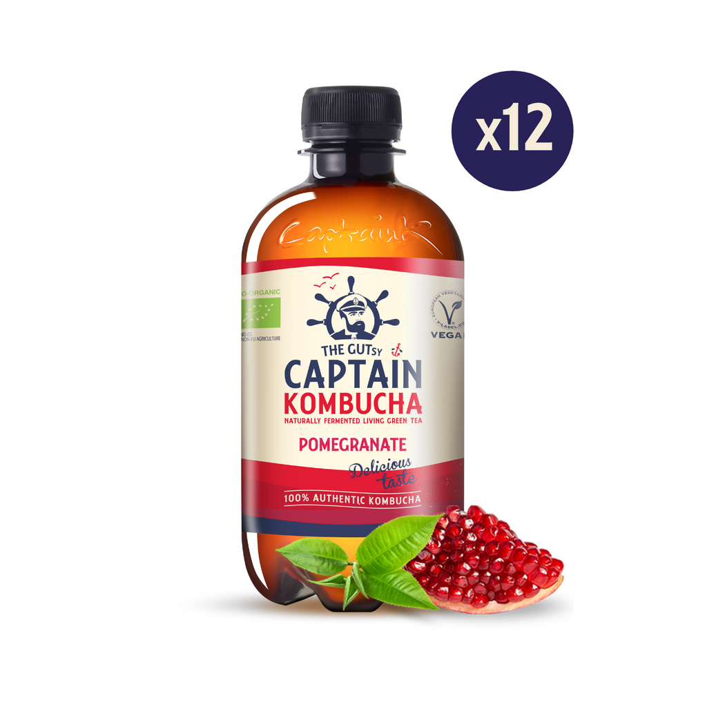 Kombucha Romã 12x400mL