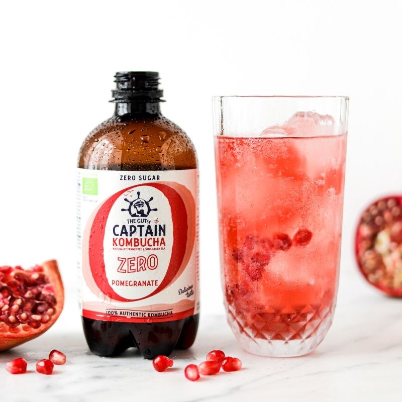 Kombucha Zero Romã 12x400mL