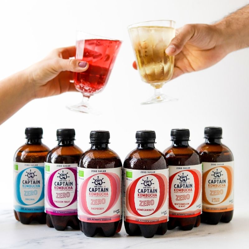 Kombucha Zero - Pack Multi-Sabor 8x400mL