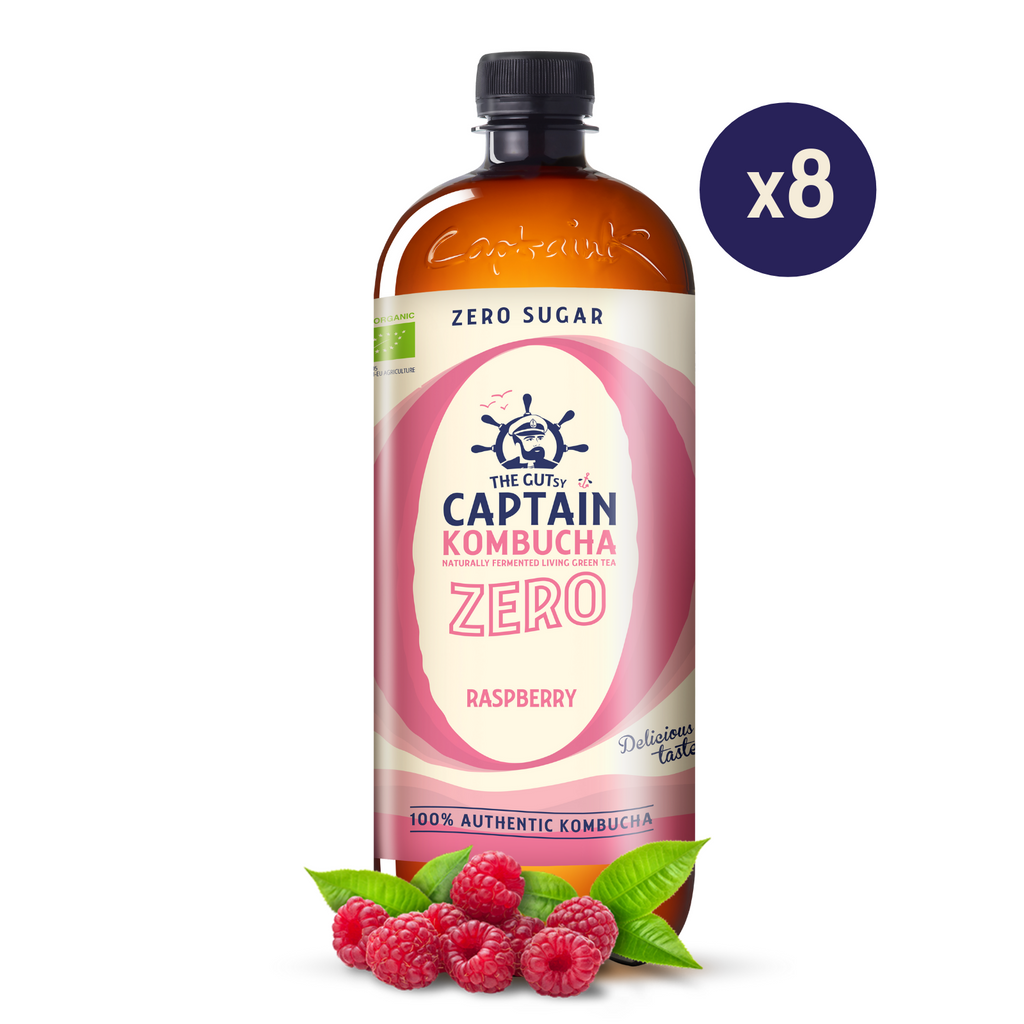 Kombucha Zero Framboesa 8x1L