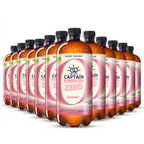 GUTsy Captain Kombucha Zero Framboesa - 12x1L