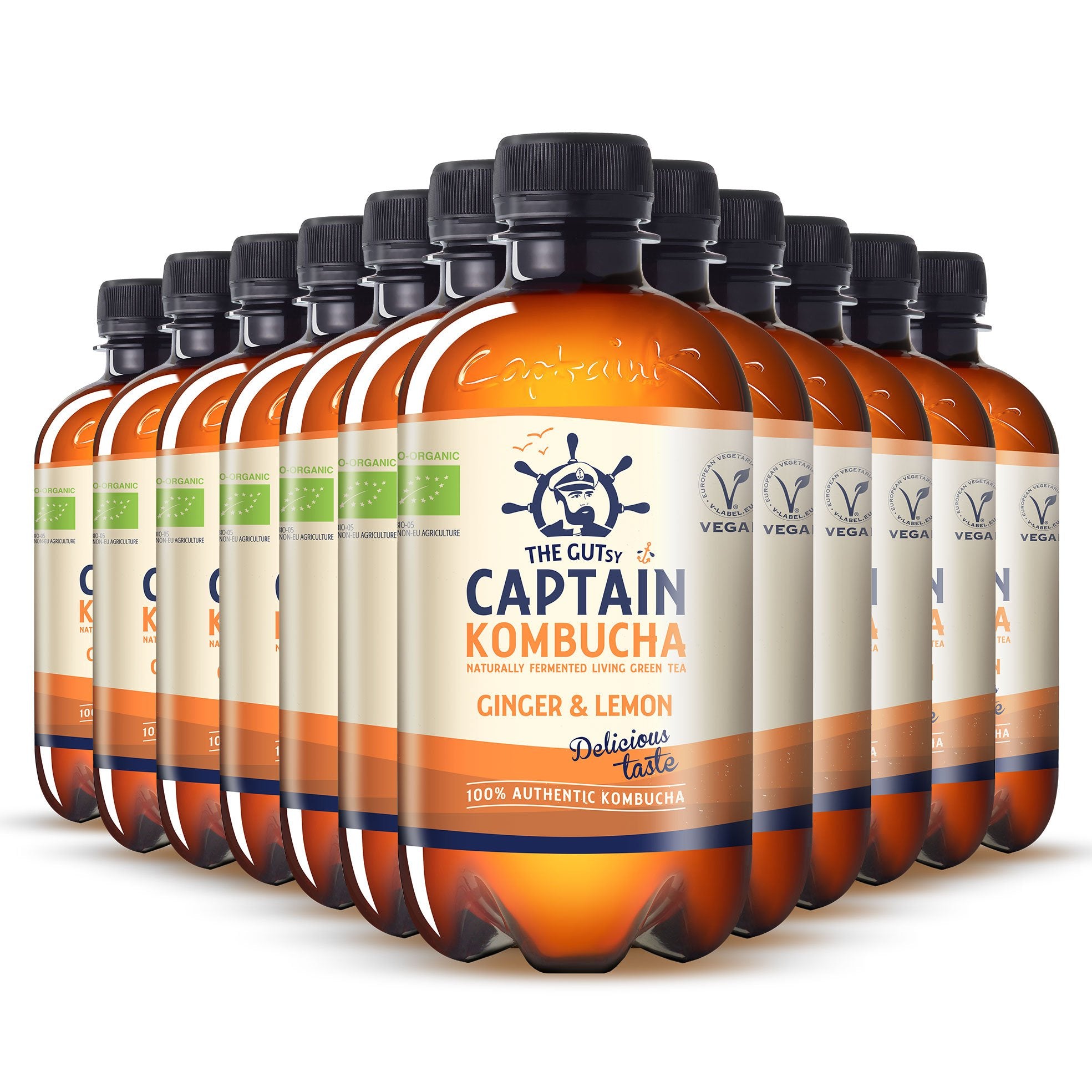 Kombucha Gengibre e Limão 12x400mL