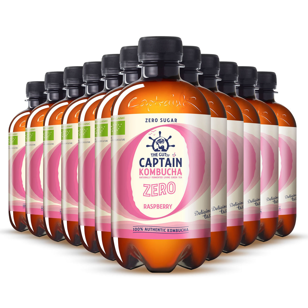 Kombucha Zero Framboesa 12x400mL
