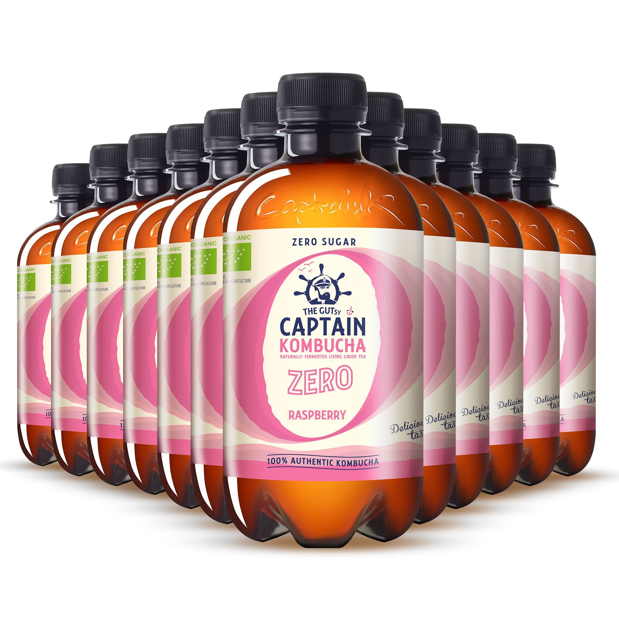 Kombucha Zero Framboesa 12x400mL