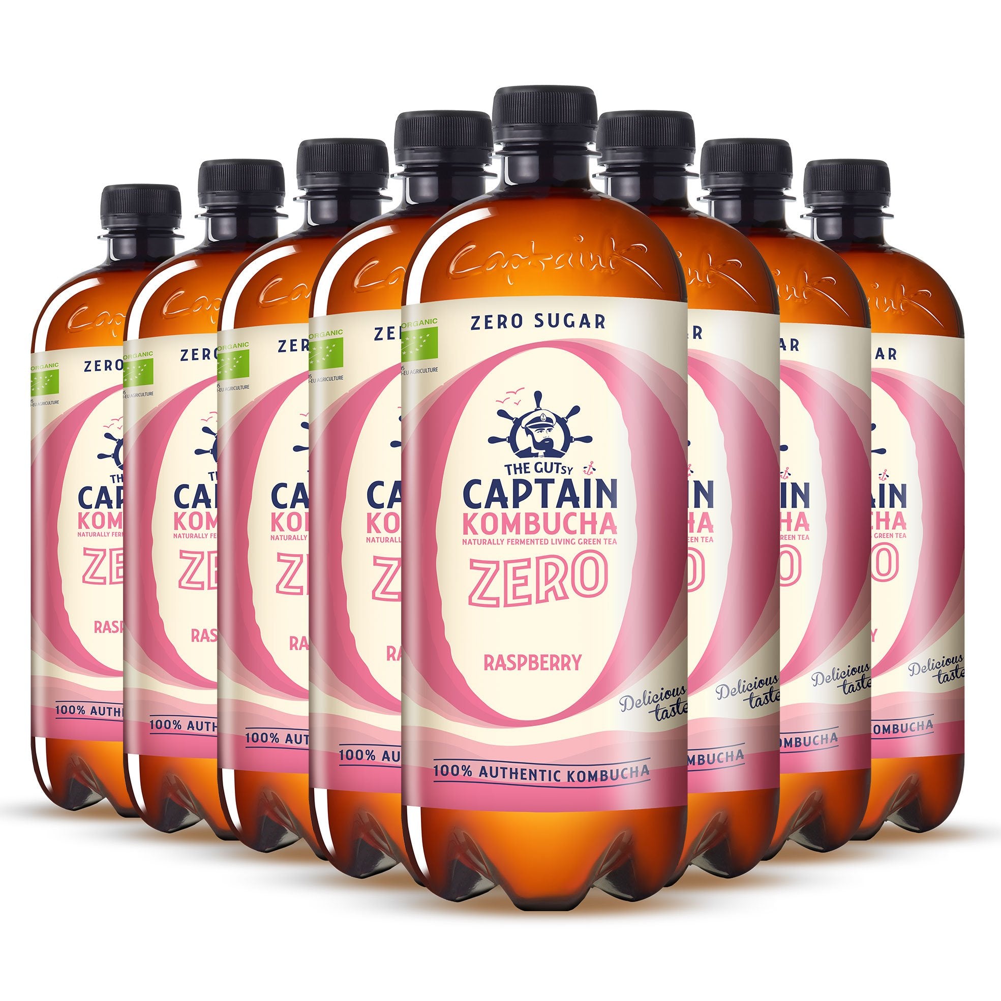 Kombucha Zero Framboesa 8x1L