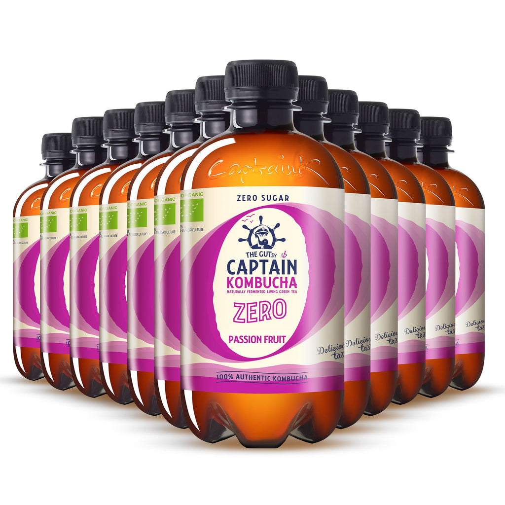 Kombucha Zero Maracujá 12x400mL