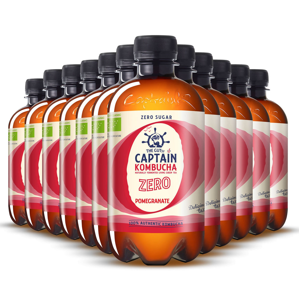 Kombucha Zero Romã 12x400mL