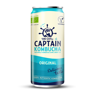 GUTsy Captain Kombucha Original Lata 20x250mL