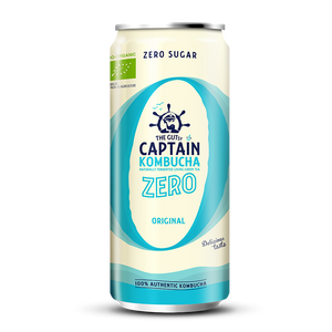 GUTsy Captain Kombucha Zero Original Lata 20x250mL