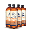 GUTsy Captain Kombucha Gengibre e Limão - 4x1L
