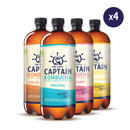 GUTsy Captain Kombucha - Pack Multi-Sabor 4x1L