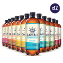 GUTsy Captain Kombucha - Pack Multi-Sabor 12x1L