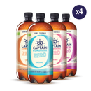 GUTsy Captain Kombucha Zero - Pack Multi-Sabor 4x1L