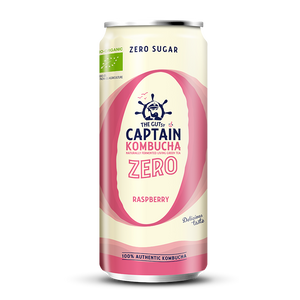 GUTsy Captain Kombucha Zero Framboesa 20x250mL