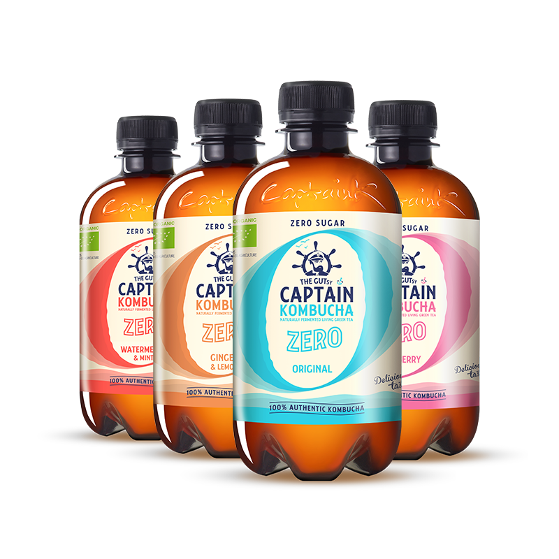 Kombucha Zero - Pack Prova Multi-Sabor 4 x 100 ml