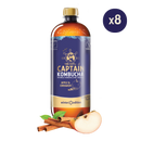 GUTsy Captain Kombucha Maçã e Canela - Winter Edition 8x1L