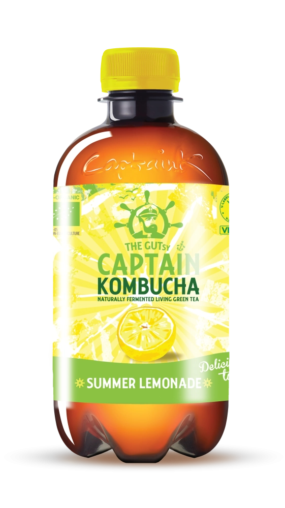 GUTsy Captain Kombucha Limonada 12x400ml